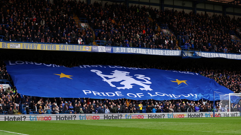 Màu xanh quen thuộc fan dành cho CLB Chelsea