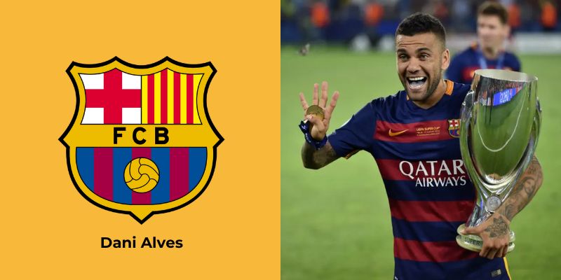 Đội Hình Barca Thời Hoàng Kim Dani Alves - Hậu Vệ Cánh Phải